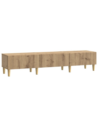 Mobile TV con cassetto Rovere Artigianale 147 x 34,5 x 30 cm