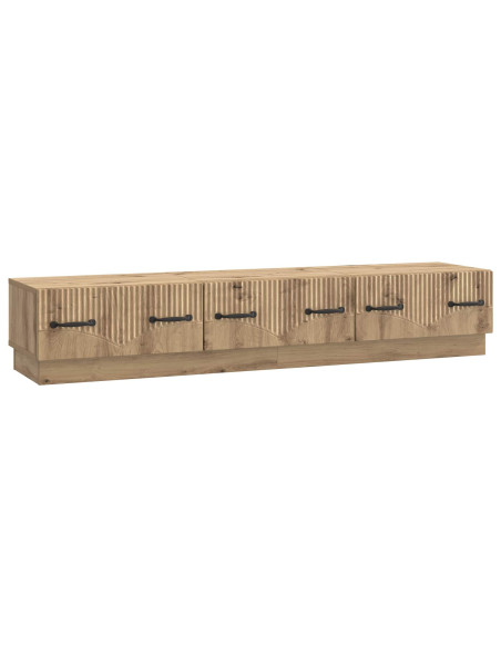 Mobile TV con cassetto Rovere Artigianale 147 x 34,5 x 27 cm