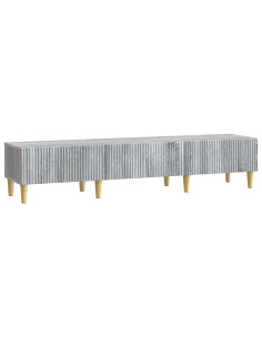Mobile TV Grigio Sonoma 147 x 34,5 x 30 cm Legno ingegnerizzato