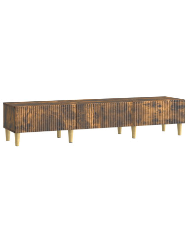 Mobile TV Rovere Fumo 147 x 34,5 x 30 cm Legno ingegnerizzato