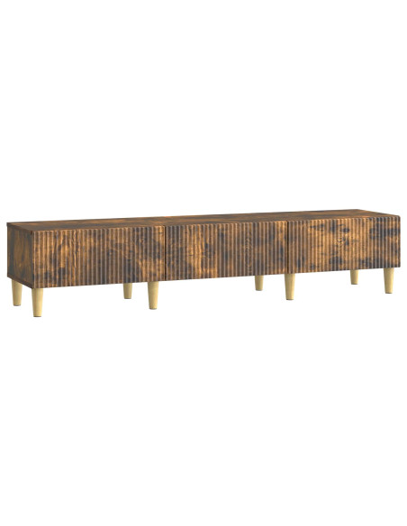 Mobile TV Rovere Fumo 147 x 34,5 x 30 cm Legno ingegnerizzato