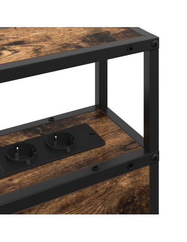 Testata contenitore Rovere fumo 200 cm Legno multistrato