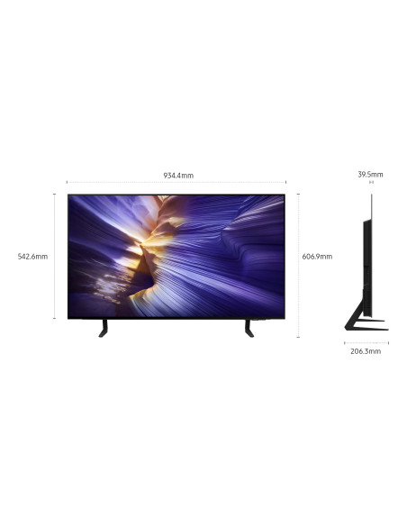 Samsung S90F OLED AI TV 42" QE42S90FAEXZT 4K, Processore NQ4 AI Gen3, 4K AI Upscaling Pro, Schermo antiriflesso, OLED HDR, Dolby