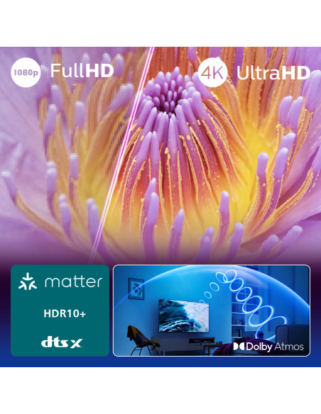 Philips Serie 7000 43PUS7000 4K UHD LED 108cm 43" Smart TV Dolby Atmos Titan OS