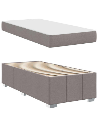 Struttura del letto con materasso Talpa 90 x 200 cm Tessuto