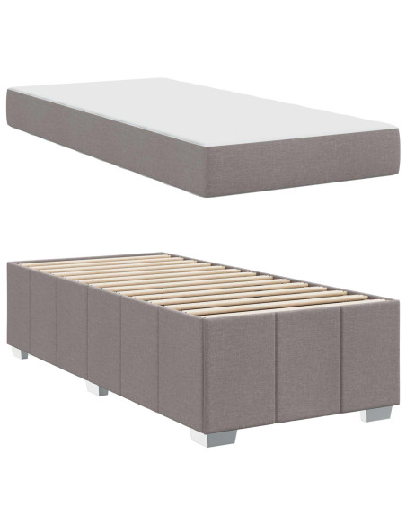 Struttura del letto con materasso Talpa 90 x 200 cm Tessuto