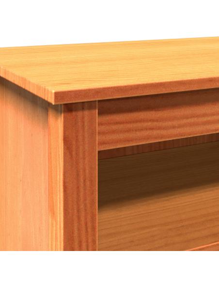 Panchina con contenitore Marrone cerato 110 x 38 x 45,5 cm