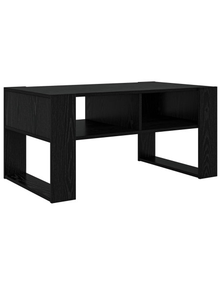 Tavolino da salotto Rovere Nero 92 x 53 x 45 cm