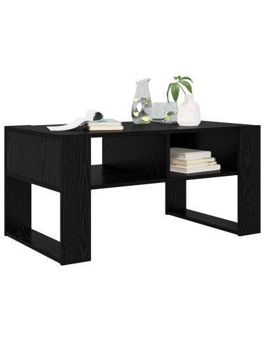 Tavolino da salotto Rovere Nero 92 x 53 x 45 cm