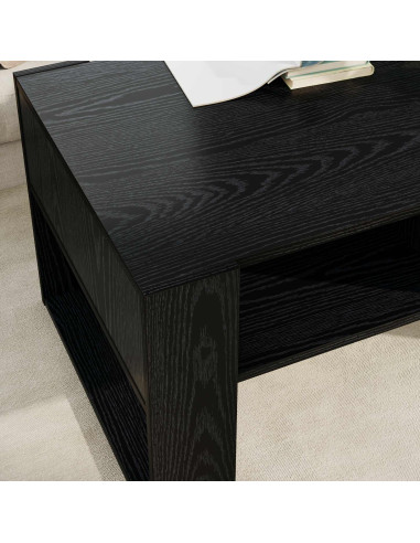Tavolino da salotto Rovere Nero 92 x 53 x 45 cm