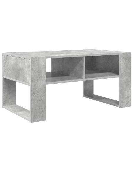 Tavolino da salotto Grigio cemento 92 x 53 x 45 cm