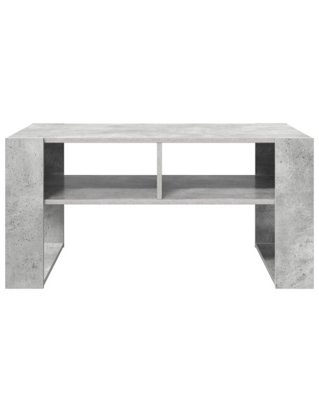 Tavolino da salotto Grigio cemento 92 x 53 x 45 cm