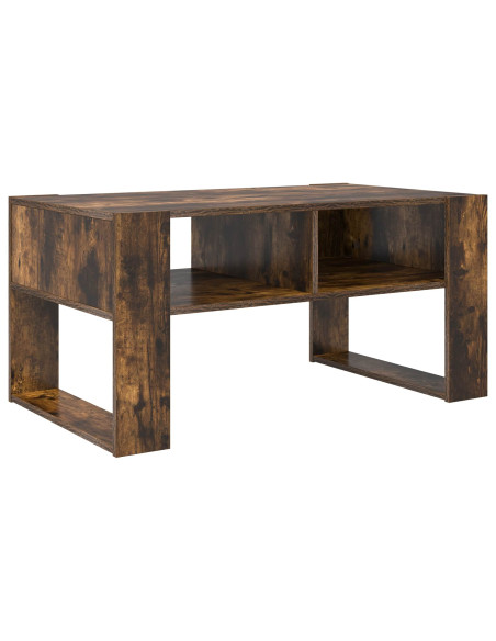 Tavolino da salotto Rovere fumé 92 x 53 x 45 cm