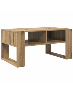 Tavolino da salotto Rovere artigianale 92 x 53 x 45 cm 2