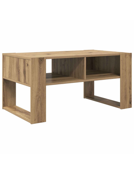 Tavolino da salotto Rovere artigianale 92 x 53 x 45 cm