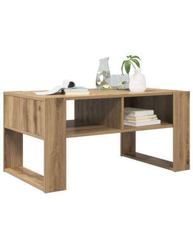 Tavolino da salotto Rovere artigianale 92 x 53 x 45 cm