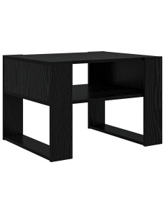 Tavolino da salotto Rovere Nero 66 x 53 x 45 cm 2