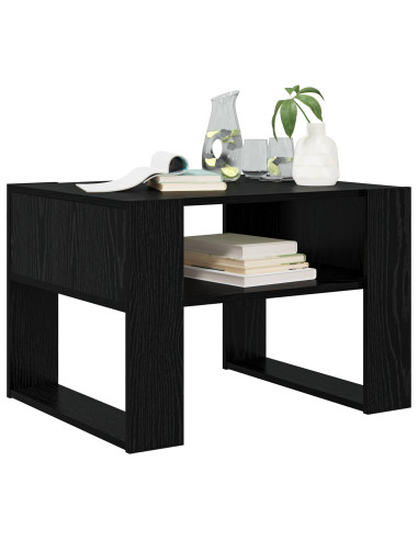 Tavolino da salotto Rovere Nero 66 x 53 x 45 cm