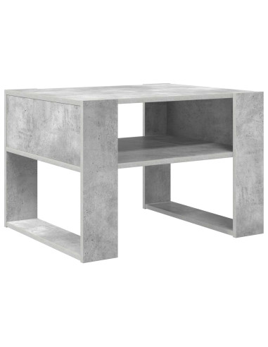 Tavolino da salotto Grigio cemento 66 x 53 x 45 cm