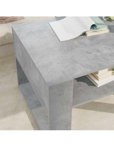 Tavolino da salotto Grigio cemento 66 x 53 x 45 cm