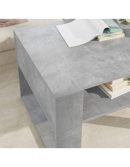 Tavolino da salotto Grigio cemento 66 x 53 x 45 cm