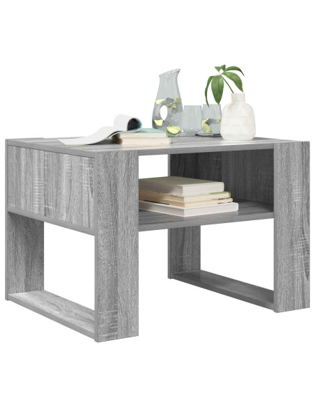 Tavolino da salotto Grigio Sonoma 66 x 53 x 45 cm