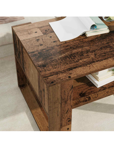 Tavolino da salotto Legno vecchio 66 x 53 x 45 cm