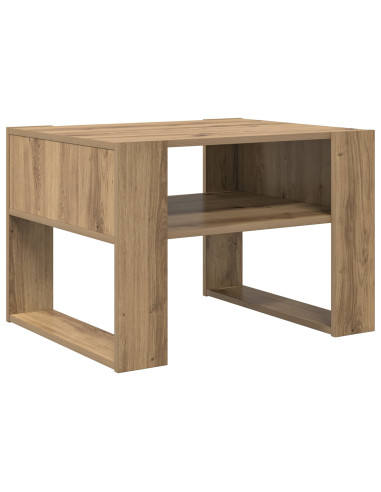 Tavolino da salotto Rovere artigianale 66 x 53 x 45 cm
