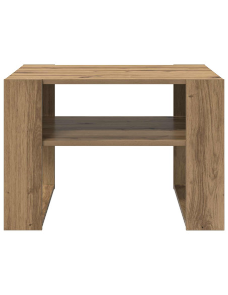 Tavolino da salotto Rovere artigianale 66 x 53 x 45 cm