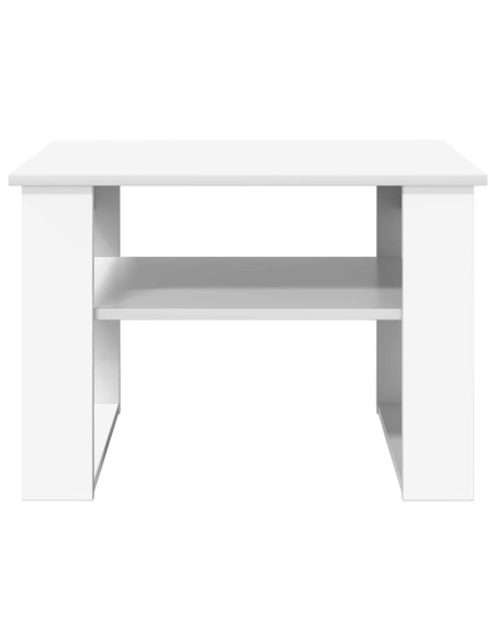 Tavolino da salotto Bianco 64 x 54 x 44 cm Legno multistrato