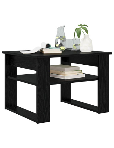 Tavolino da salotto Rovere Nero 64 x 54 x 44 cm