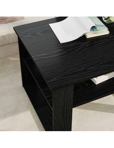 Tavolino da salotto Rovere Nero 64 x 54 x 44 cm