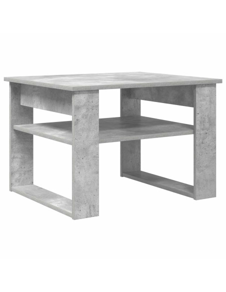 Tavolino da salotto Grigio cemento 64 x 54 x 44 cm