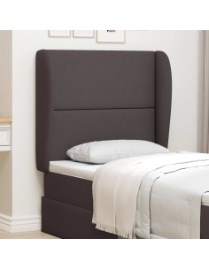 Orecchia della Testata Marrone 80 x 23 x 6 cm Tessuto