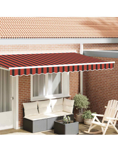 Tenda a Braccio Multicolore 380 x 20 cm Tela