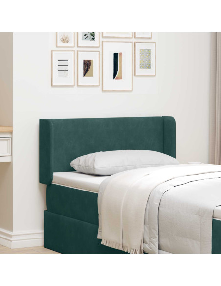 Orecchia della Testata Verde 40,5 x 40,5 x 4 cm Velluto