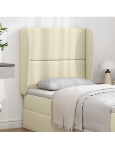 Orecchia della Testata Crema 80 x 23 x 6 cm PVC