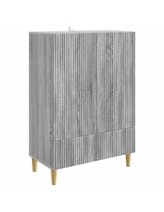 Credenza Grigio Sonoma 66 x 34,5 x 95 cm Legno ingegnerizzato