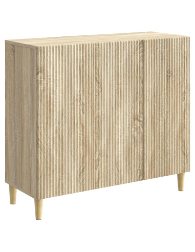 Credenza Rovere Sonoma 89 x 34,5 x 80 cm Legno ingegnerizzato