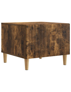 Tavolino da salotto con cassetto Rovere Fumo 49 x 50 x 40 cm