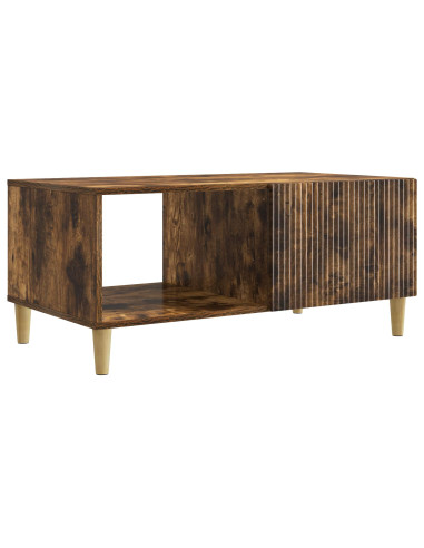 Tavolino da salotto Rovere Fumo 90 x 50 x 40 cm