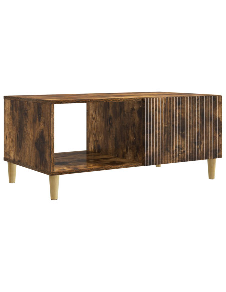 Tavolino da salotto Rovere Fumo 90 x 50 x 40 cm