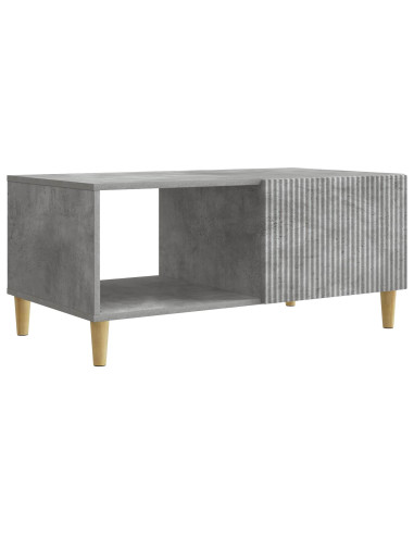 Tavolino da salotto Grigio Cemento 90 x 50 x 40 cm