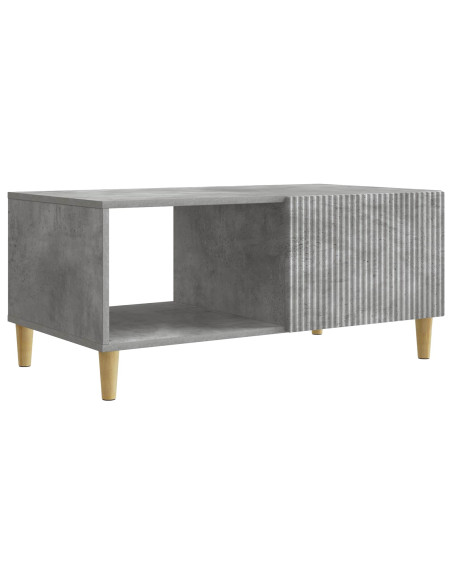 Tavolino da salotto Grigio Cemento 90 x 50 x 40 cm