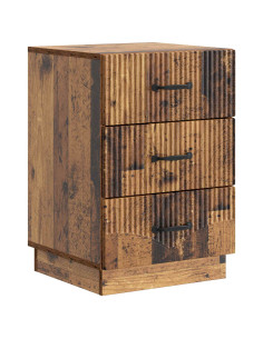 Armadio da Notte con cassetto Legno antico 43 x 41 x 63,5 cm