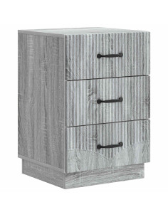 Armadio da Notte con cassetto Grigio Sonoma 43 x 41 x 63,5 cm