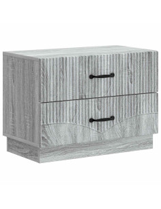 Armadio da Notte con cassetto Grigio Sonoma 62 x 34,5 x 44,5 cm