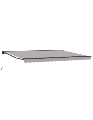 Tettuccio Elettrico Retrattile Grigio Chiaro 5 × 3,5 m