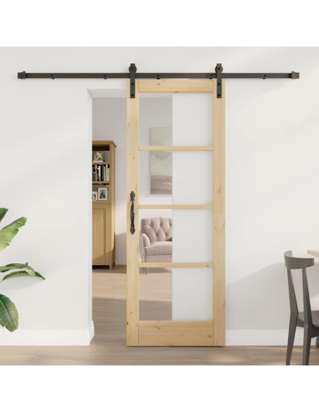 Porta scorrevole ORKDAL Naturale 73,5 x 198,5 cm