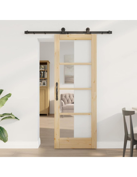 Porta scorrevole ORKDAL Naturale 73,5 x 198,5 cm